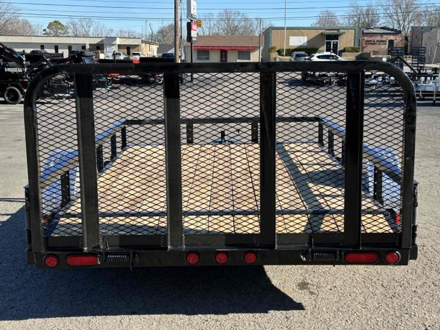 New 2024 PJ TRAILERS 77" x 10' Single Axle Channel (U7) Utility Trailer