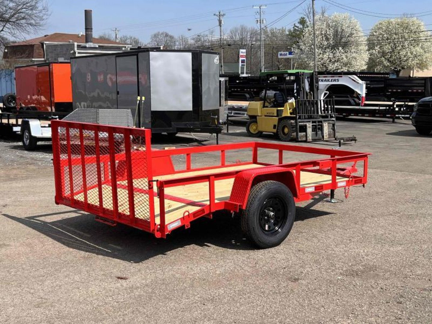 New 2024 GORILLA TRAILERS 6'4" x 10' Single Axle Utility Trailer