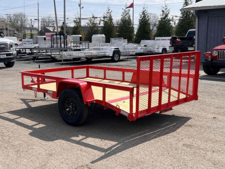 New 2024 GORILLA TRAILERS 6'4" x 10' Single Axle Utility Trailer