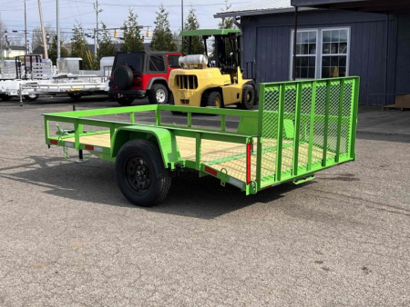 New 2024 GORILLA TRAILERS 6'4" x 10' Single Axle Utility Trailer