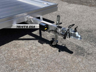 New 2025 ALUMA 7814TA-ESA 78" x 14' Utility Trailer