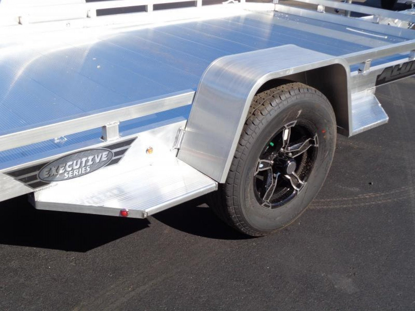 New 2025 ALUMA EX7712H-BT 77" x 12' Executive Series Utility Trailer