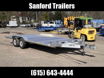 New 2025 ALUMA WB18-TA 96  x 18' Drive Over Fender Series Car / Racing Trailer
