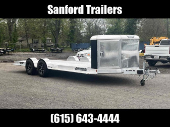 New 2025 ALUMA 8220H-XL 82  x 20' Executive Series - 10K GVWR Car / Racing Trailer
