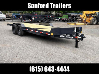 New 2024 HILLCREST TRAILERS 14166SPT 82  x 22' Tilt - 14K GVWR Tilt Trailer