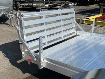 New 2025 ALUMA 7816TA-ESA 78" x 16' Utility Trailer