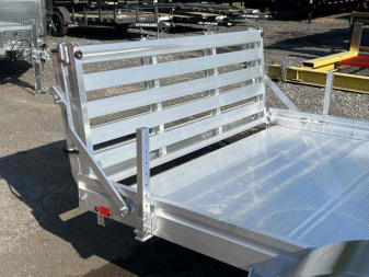 New 2025 ALUMA 7816TA-ESA 78" x 16' Utility Trailer