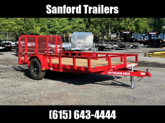 New 2023 PJ TRAILERS 77  x 12' Single Axle Channel Utility (U7) Utility Trailer