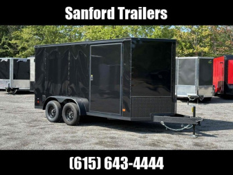 New 2024 COVERED WAGON TRAILERS 7' X 14' X 6'6  Goldmine Series Cargo / Enclosed Trailer