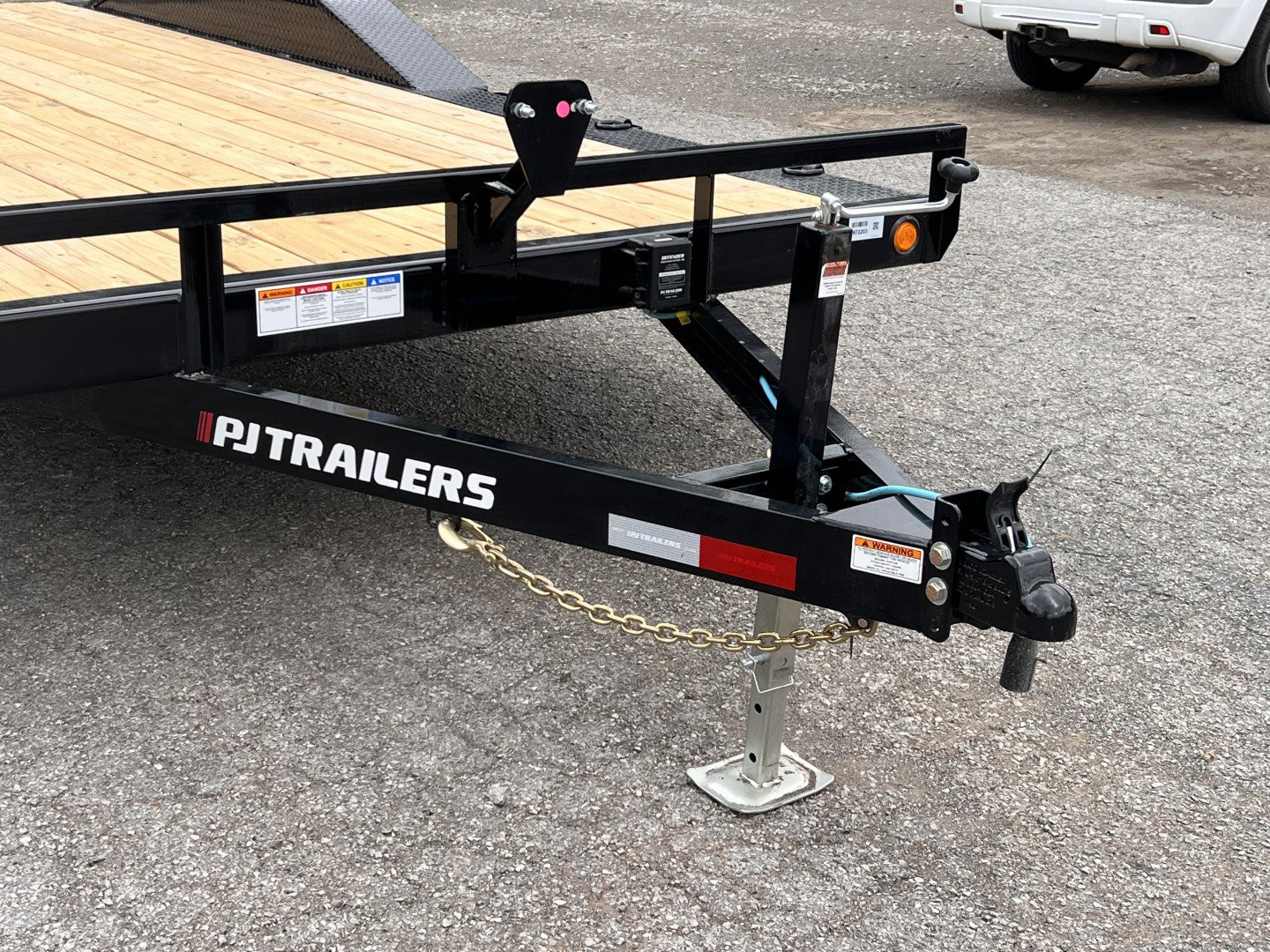New 2025 PJ TRAILERS 102" x 18' - 5" Channel Buggy Hauler (B5) - 10K GVWR Car / Racing Trailer
