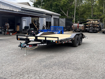 New 2025 PJ TRAILERS 102" x 18' - 5" Channel Buggy Hauler (B5) - 10K GVWR Car / Racing Trailer