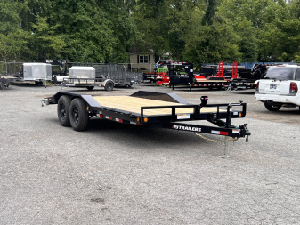 New 2025 PJ TRAILERS 102  x 18' - 5  Channel Buggy Hauler (B5) - 10K GVWR Car / Racing Trailer