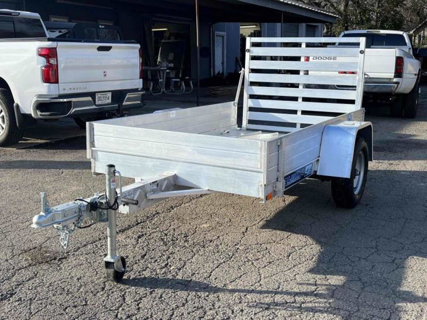 New 2025 ALUMA 548ESA-TG 54" x 8' Aluminum Utility Trailer