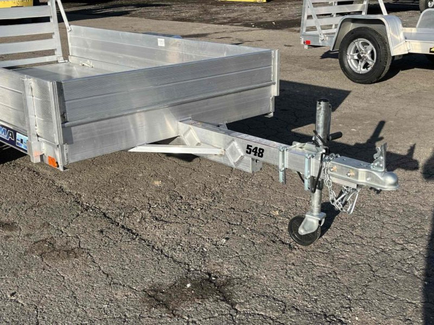 New 2025 ALUMA 548ESA-TG 54" x 8' Aluminum Utility Trailer