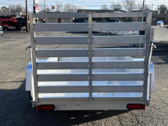 New 2025 ALUMA 548ESA-TG 54" x 8' Aluminum Utility Trailer