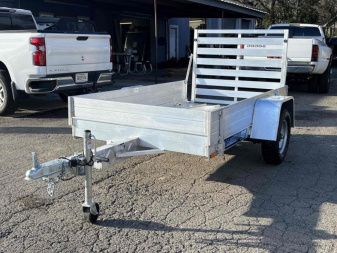 New 2025 ALUMA 548ESA-TG 54" x 8' Aluminum Utility Trailer