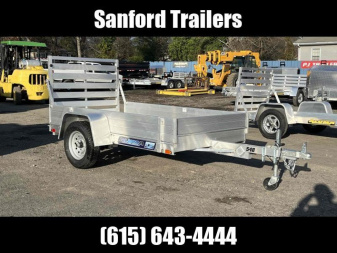 New 2025 ALUMA 548ESA-TG 54  x 8' Aluminum Utility Trailer