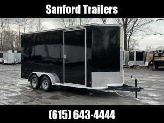 New 2024 COVERED WAGON TRAILERS 7' X 16' X 7'6  Gold Mine Series Cargo / Enclosed Trailer
