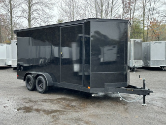 New 2025 COVERED WAGON TRAILERS 7' X 16' X 7' Gold Mine Series Cargo / Enclosed Trailer