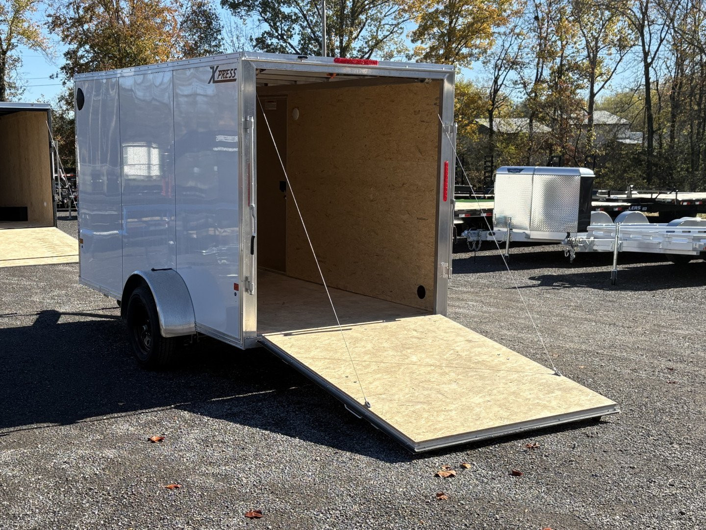 New 2025 ALCOM Xpress XLT 6' X 12' X 6'6" Aluminum Cargo Cargo / Enclosed Trailer