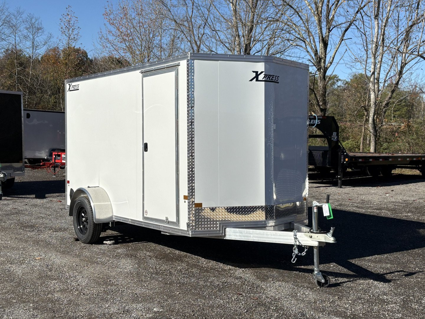 New 2025 ALCOM Xpress XLT 6' X 12' X 6'6" Aluminum Cargo Cargo / Enclosed Trailer