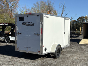 New 2025 ALCOM Xpress XLT 6' X 12' X 6'6" Aluminum Cargo Cargo / Enclosed Trailer