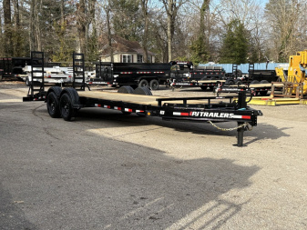New 2025 PJ TRAILERS 83  x 24' Voyager Series (EV) - 15400 GVWR Equipment Trailer