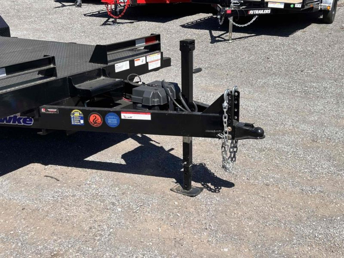 New 2025 HAWKE TRAILERS 80" x 20' 10K GVWR Standard Power Tilt Tilt Trailer