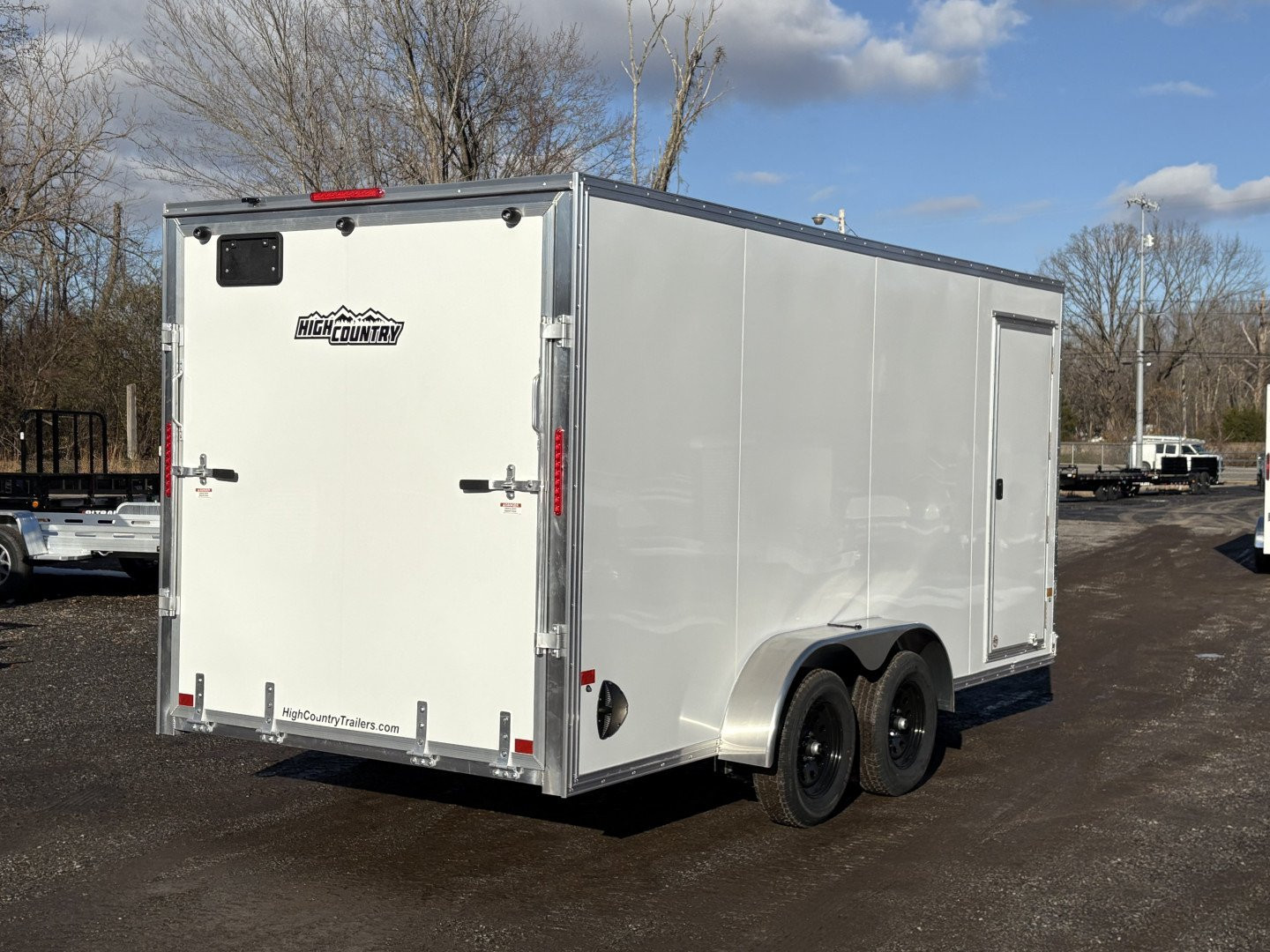 New 2025 ALCOM Xpress XLT 7' X 16' X 6'10" Aluminum Cargo / Enclosed Trailer