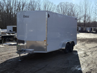 New 2025 ALCOM Xpress XLT 7' X 16' X 6'10" Aluminum Cargo / Enclosed Trailer