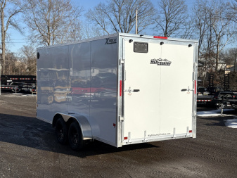 New 2025 ALCOM Xpress XLT 7' X 16' X 6'10" Aluminum Cargo / Enclosed Trailer