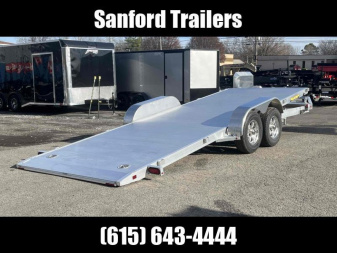 New 2024 ALUMA 8220H-TILT 81  x 20' Tilt - 10K GVWR Car / Racing Trailer