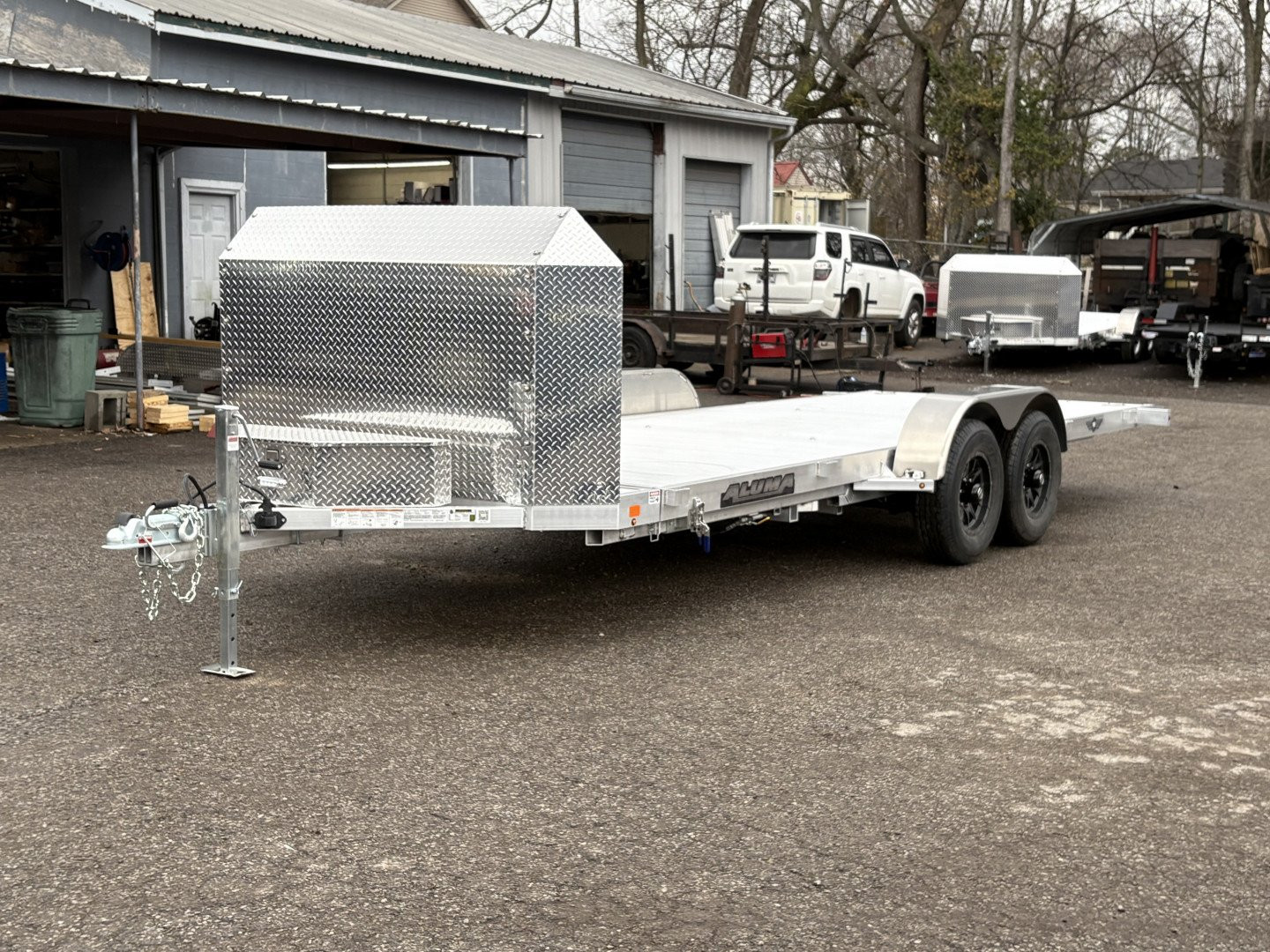 New 2025 ALUMA 8220H-TILT-ANV 81" x 20' Executive Series - 10K GVWR Tilt Trailer