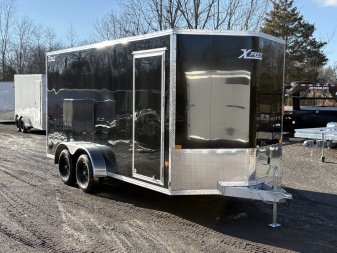 New 2025 ALCOM Xpress XLT 7' X 16' X 6'10  Aluminum Cargo / Enclosed Trailer