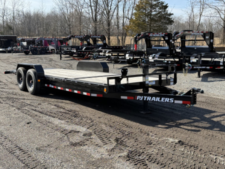 New 2025 PJ TRAILERS 83  x 22' (TJ) 16K HD Equipment Tilt Tilt Trailer