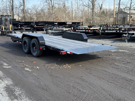 New 2025 PJ TRAILERS 83" x 22' (TJ) 16K HD Equipment Tilt Tilt Trailer