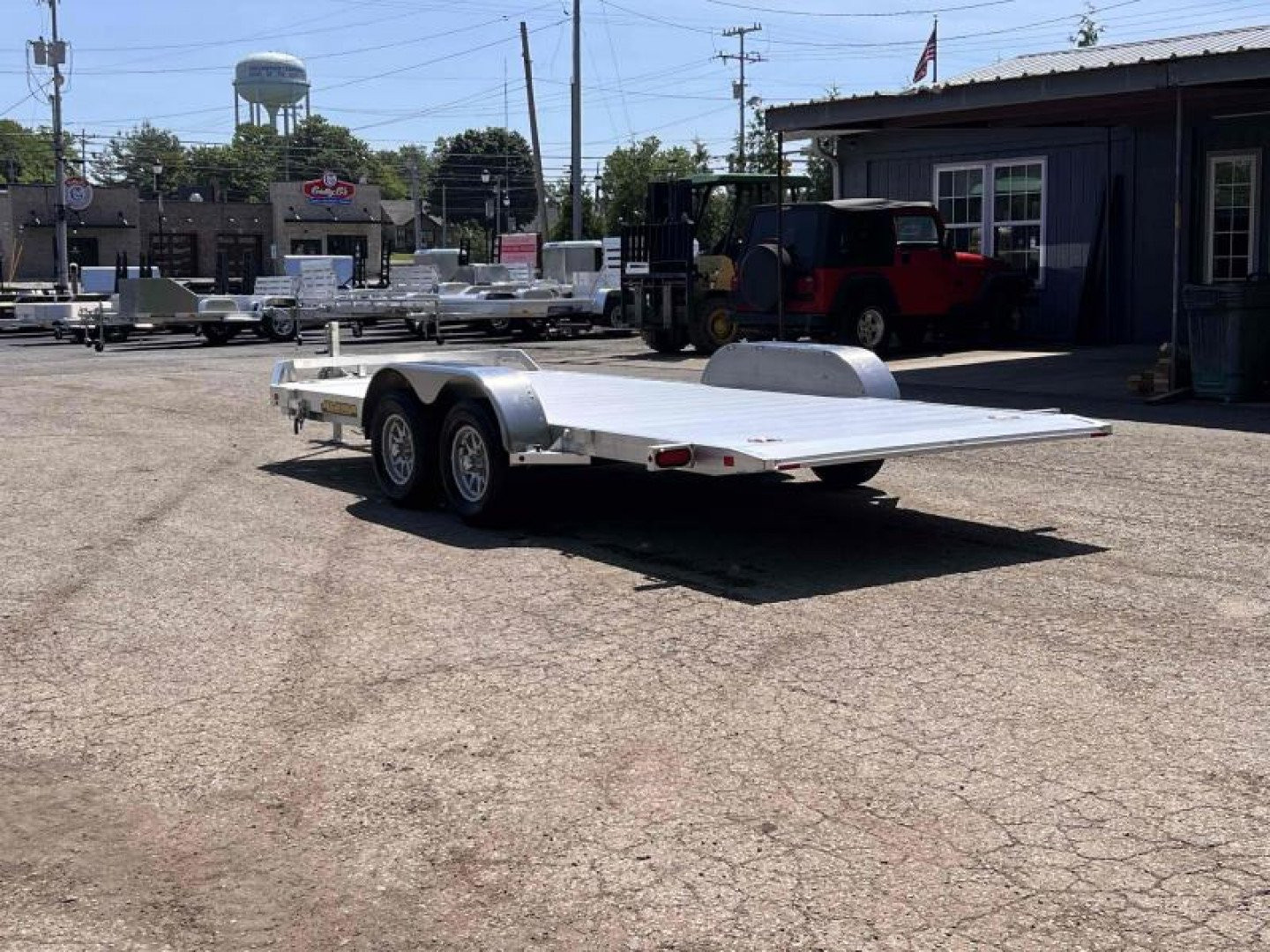 New 2025 ALUMA 8216TILT 81" x 16' Tilt Trailer