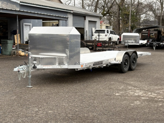 New 2025 ALUMA 8220H-TILT-ANV 81" x 20' Executive Series - 10K GVWR Tilt Trailer