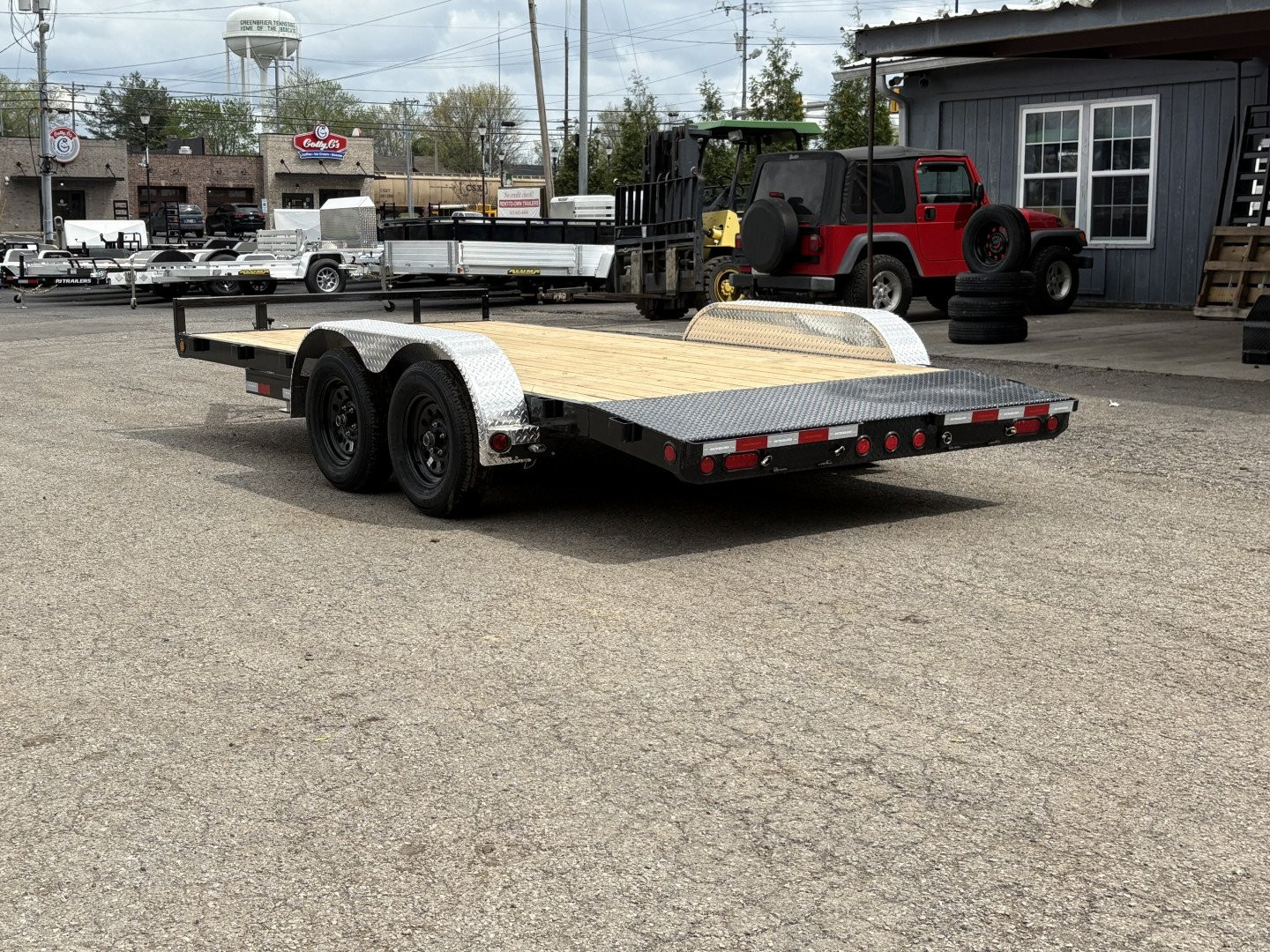 New 2025 PJ TRAILERS 16' x 83" - 5 in. Channel Carhauler (C5) 7K GVWR Car / Racing Trailer