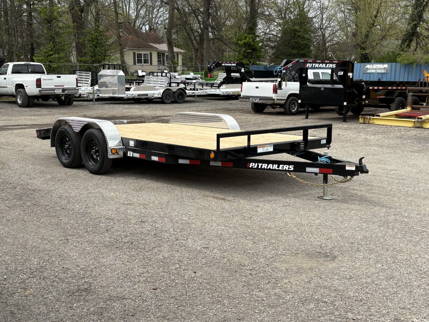 New 2025 PJ TRAILERS 16' x 83" - 5 in. Channel Carhauler (C5) 7K GVWR Car / Racing Trailer