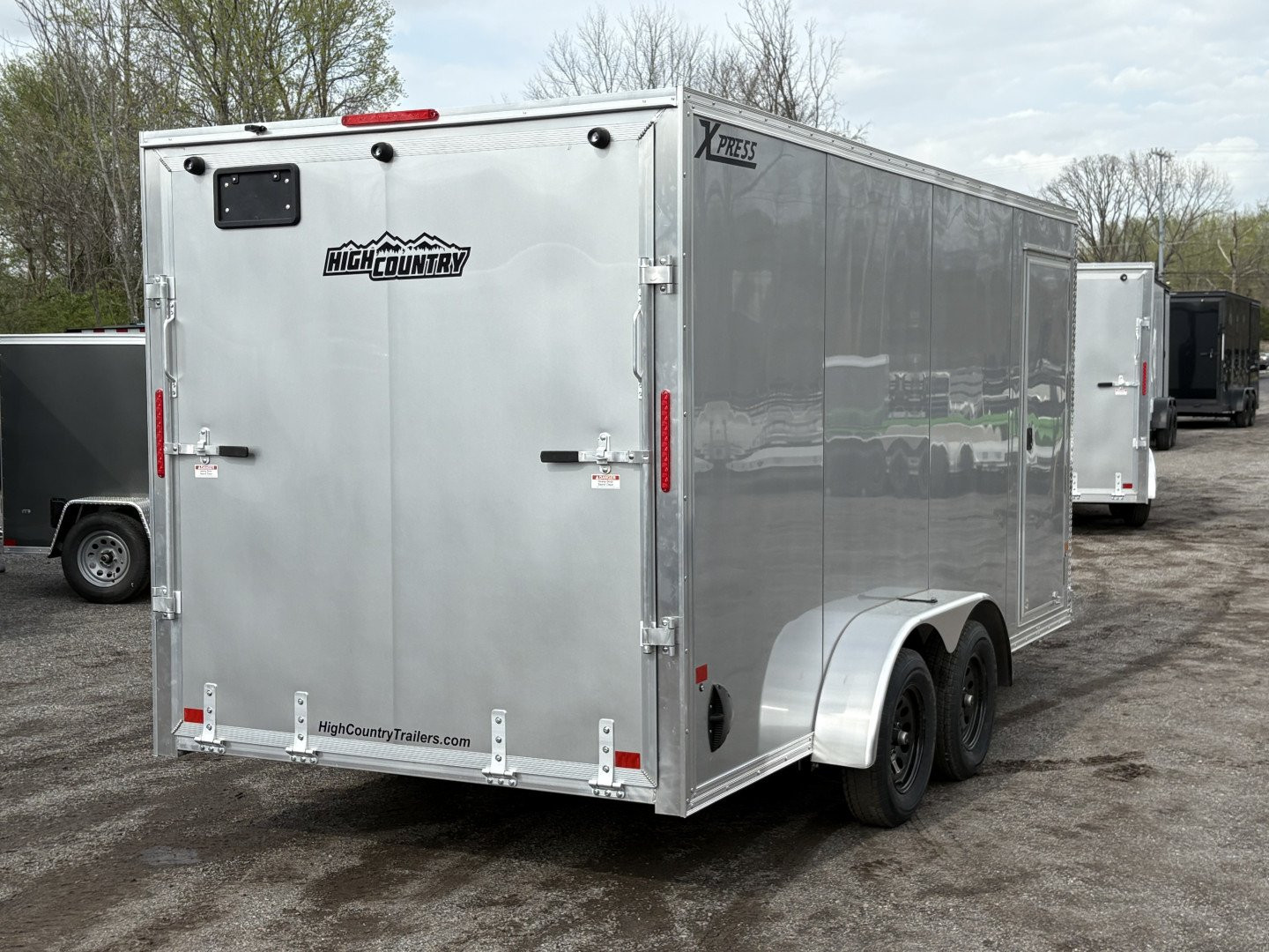 New 2025 ALCOM Xpress XLT 7' X 16' X 6'10" Aluminum Cargo / Enclosed Trailer