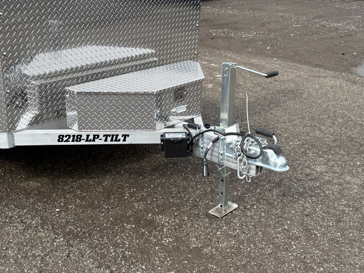 New 2025 ALUMA 8218LP 81" x 18' Low-Profile Executive Series Tilt Trailer