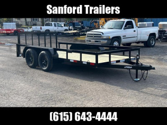 New 2025 GORILLA TRAILERS 6'4  x 14' Tandem Axle Utility Trailer
