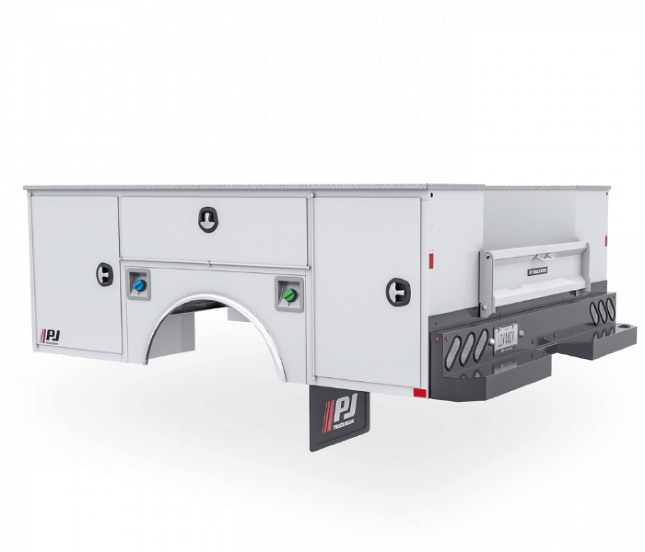 New Galvanneal Steel Skirted Component Body Truck Bed- CMG