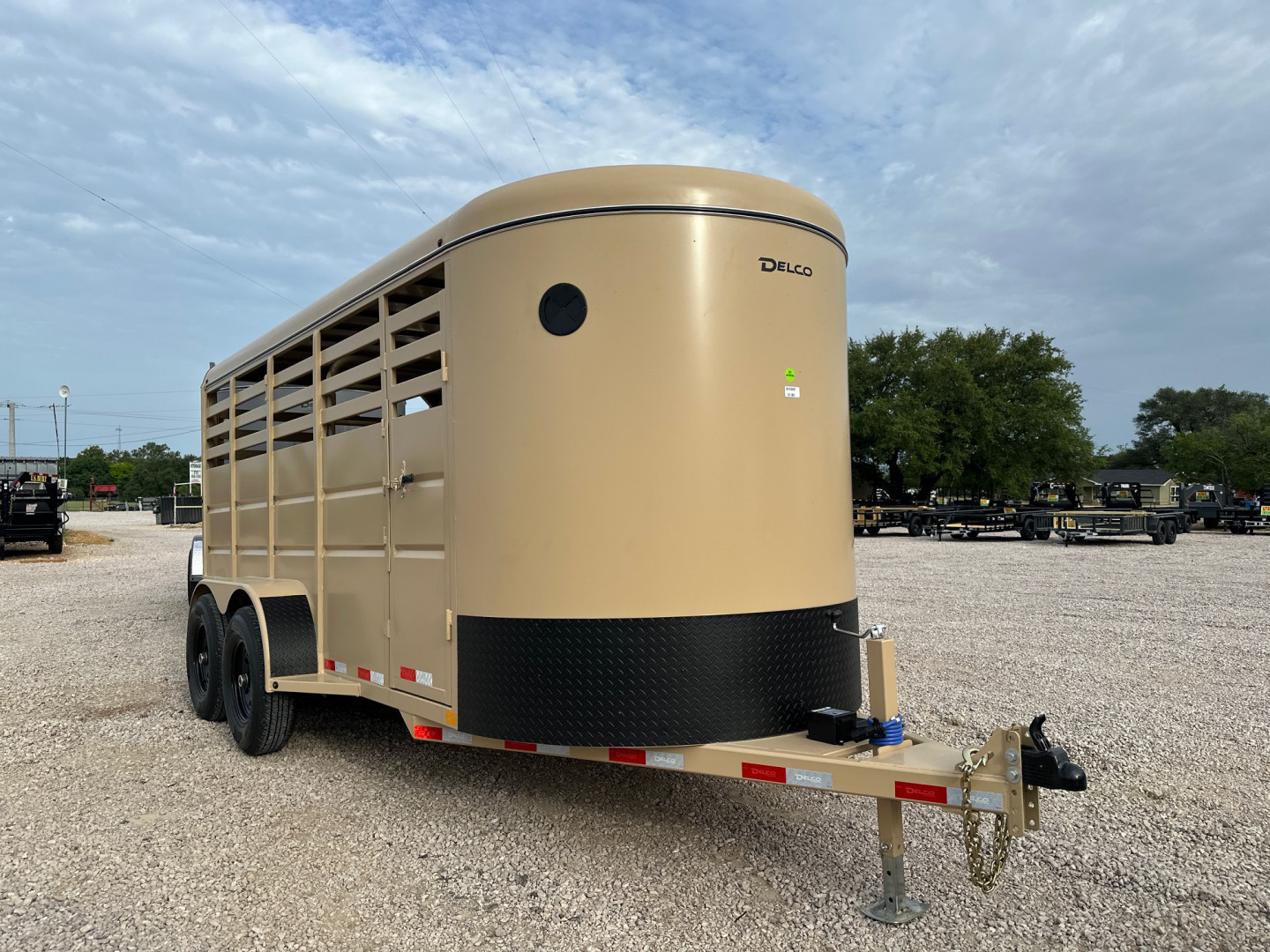 New 2025 Delco -Livestock Trailer 6' X 16'