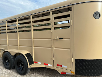 New 2025 Delco -Livestock Trailer 6' X 16'