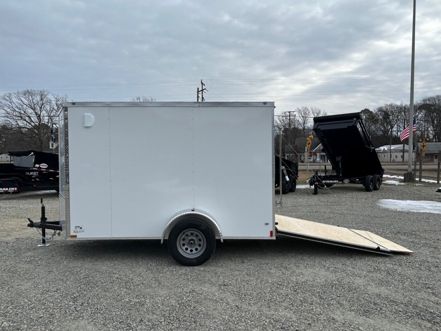 New 2026 Anvil 6X10 w/Ramp Cargo / Enclosed Trailer