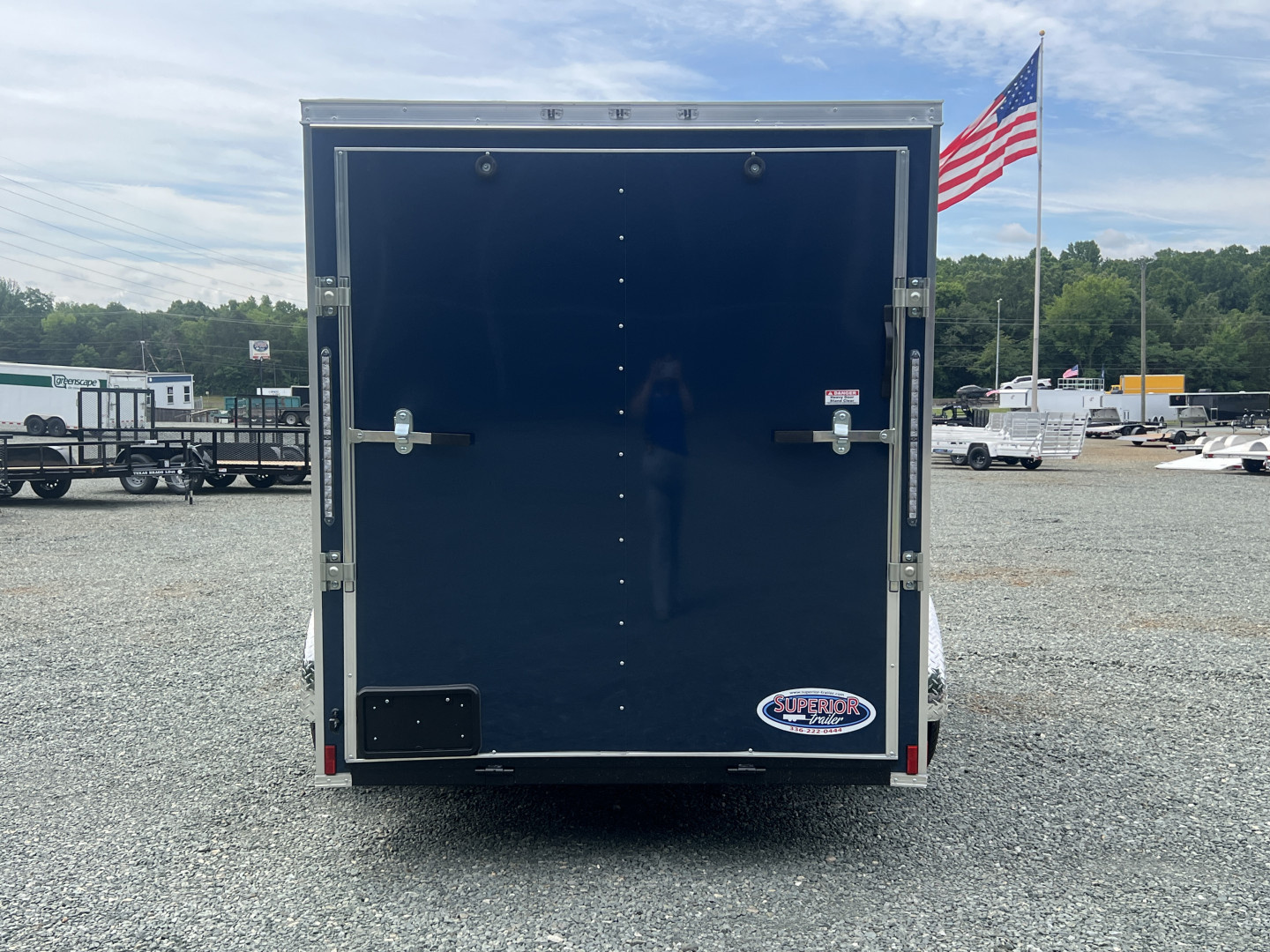 New 2025 ANVIL 6X10 Enclosed w/ Ramp, Side Door & Poly- Core Exterior