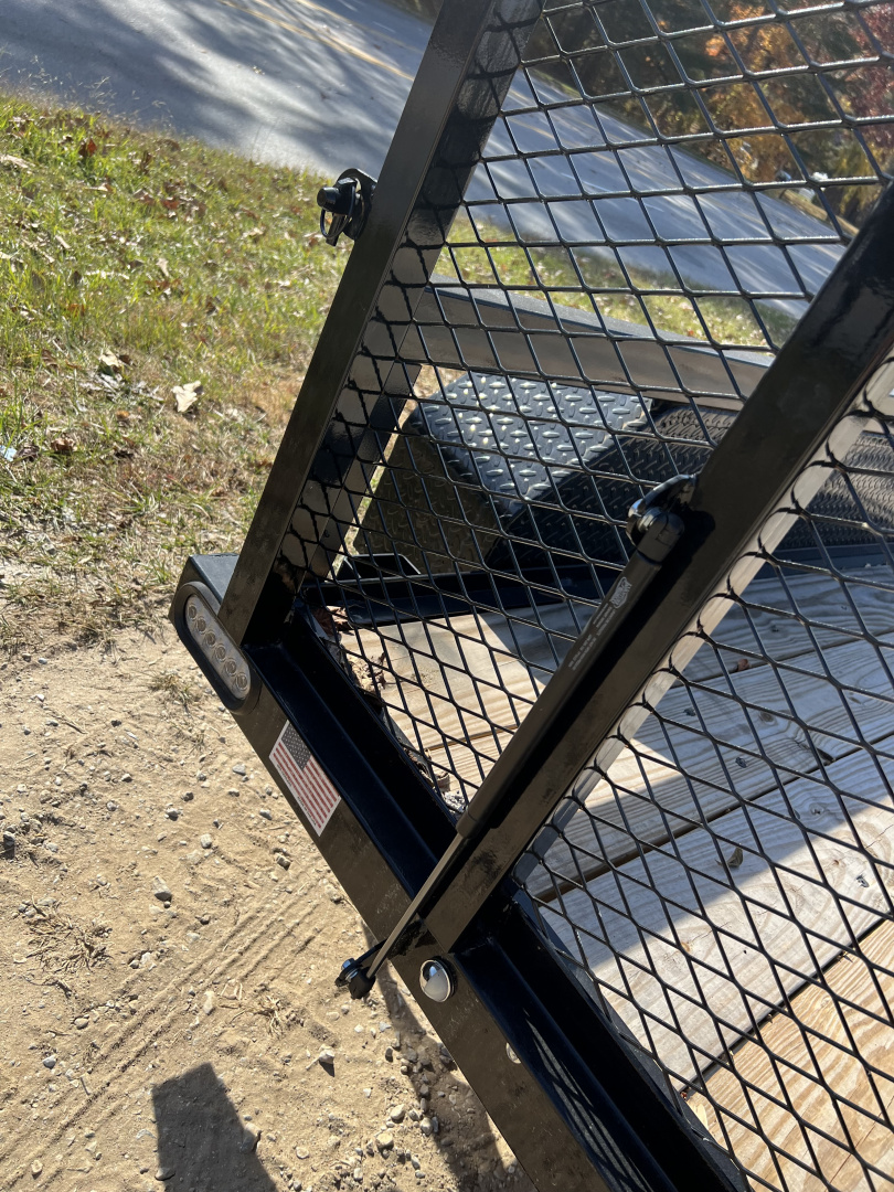 New 2025 GPS Trailers / GTT Series / 76" Wide x 12' Long / 7,000# Capacity / 48" Mesh Gate