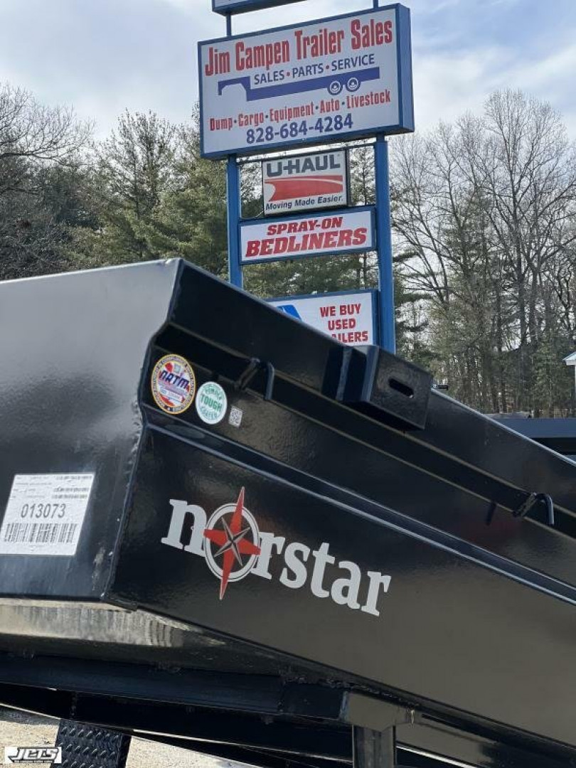 New 2025 Norstar Single Axle Dump Trailer / DUB Series / 5'x10' / 16" High Sides / 3500# Axle / 2200# Payload / 2 Way Landscape Gate